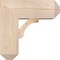 Ekena Millwork Imperial Craftsman Smooth Bracket w/ Offset Brace, Douglas Fir, 7 1/2"W x 18"D x 18"H BKT0806X18X18IMP04SDF - alternate 2